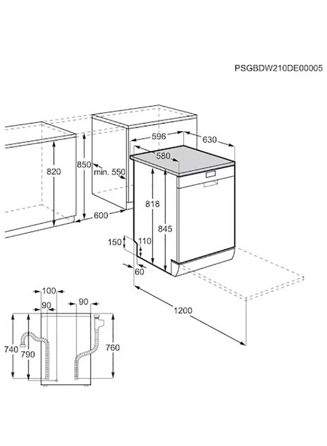 ESM48311SX Freestanding