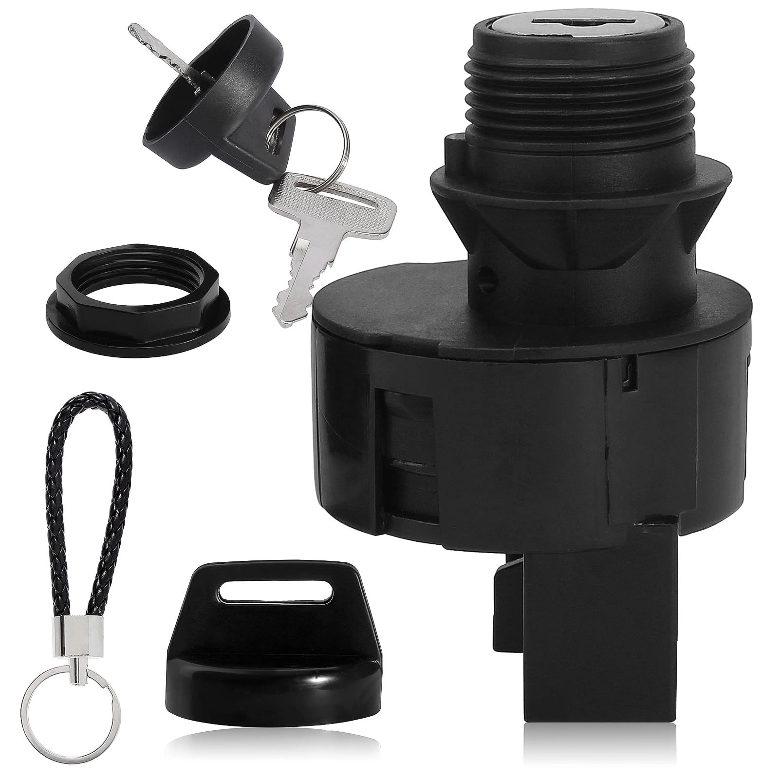 Ignition Key Switch - 1.0 Count Plug-In Mount