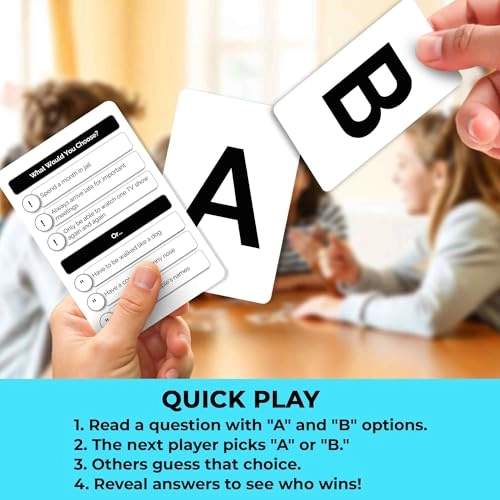 What Would You Choose? - Quiz Card Game