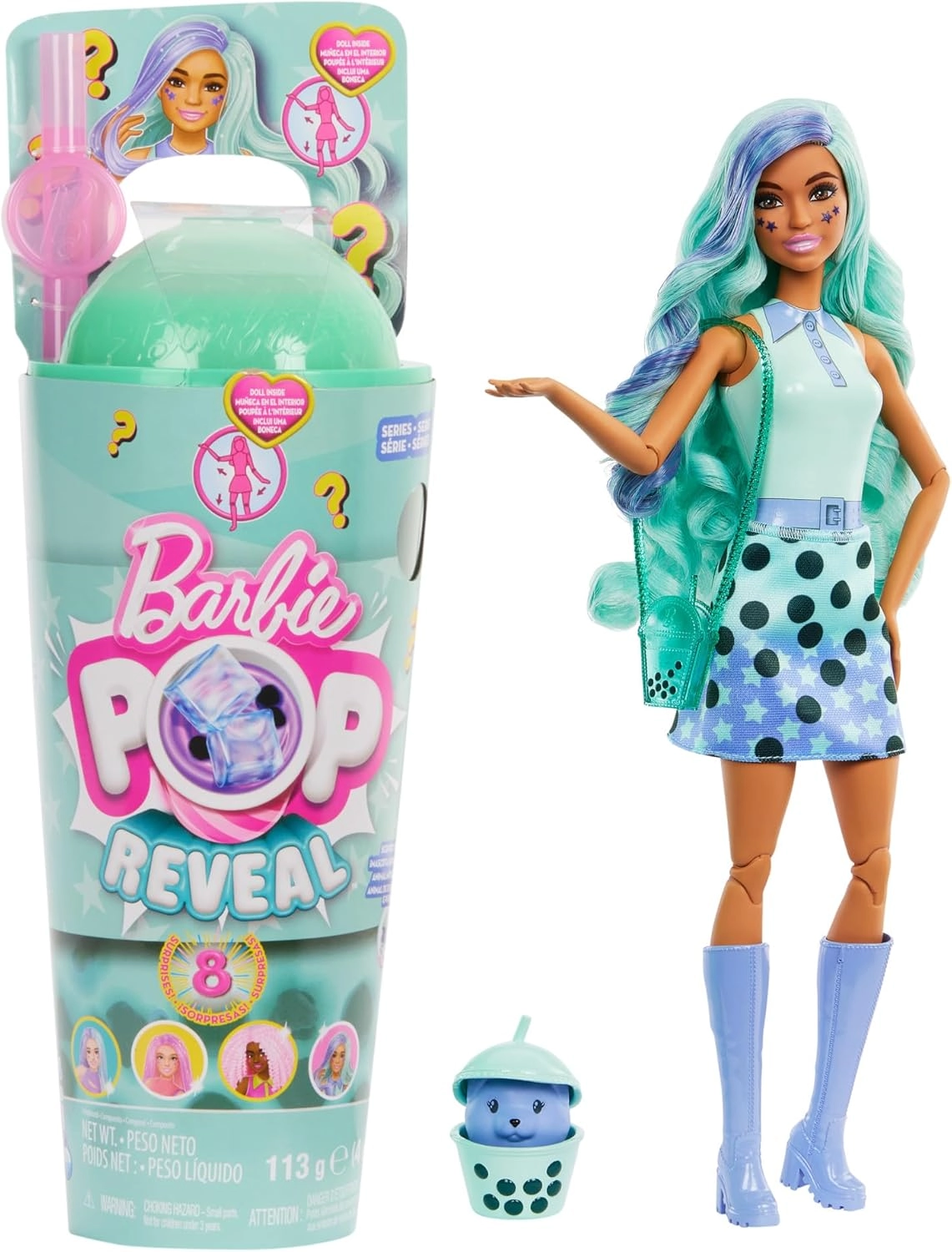 Pop Reveal Boba Tea Series - Green Tea Ages 3+