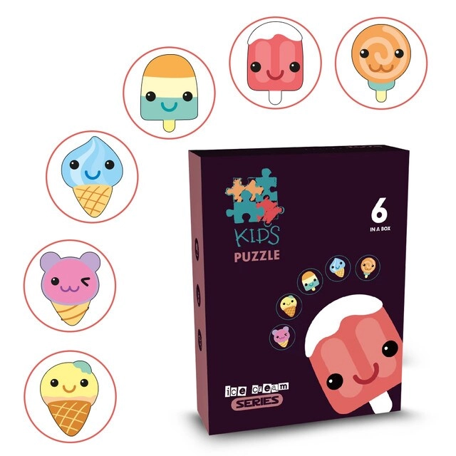 SAM BOX FZE 6-in-1 Matching Puzzle - 2Years+