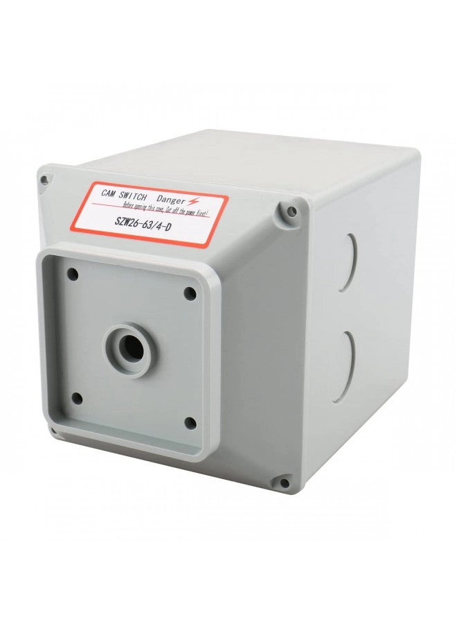 Master Switch Exterior Box - 660V 63A 3 Position 3 Phase