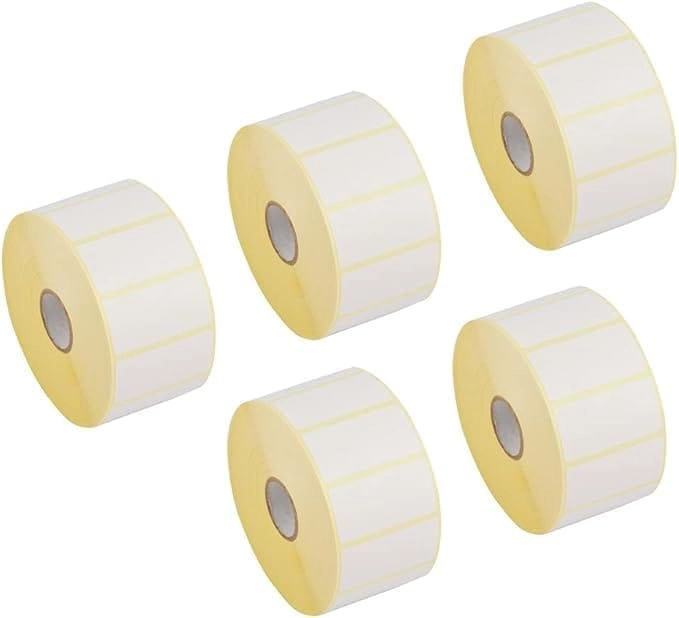 Lavish LLC Thermal Transfer Barcode Label Stickers - Pack of 5 2.0" × 1.0" (50 × 25 mm)