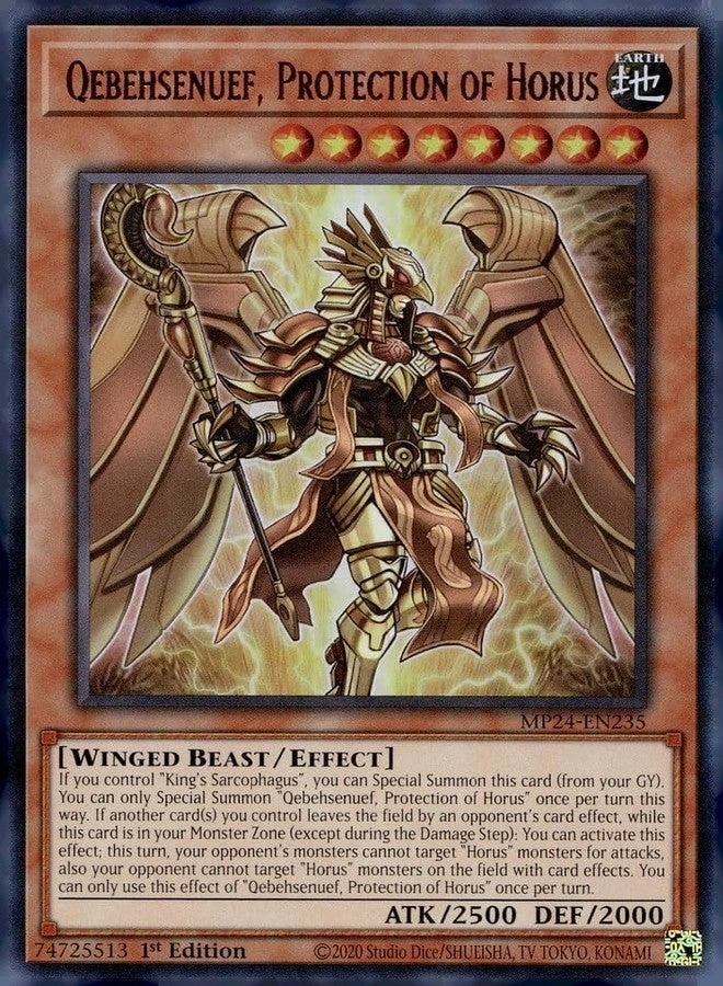 Yu-Gi-Oh! Qebehsenuef, Protection of Horus MP24-EN235