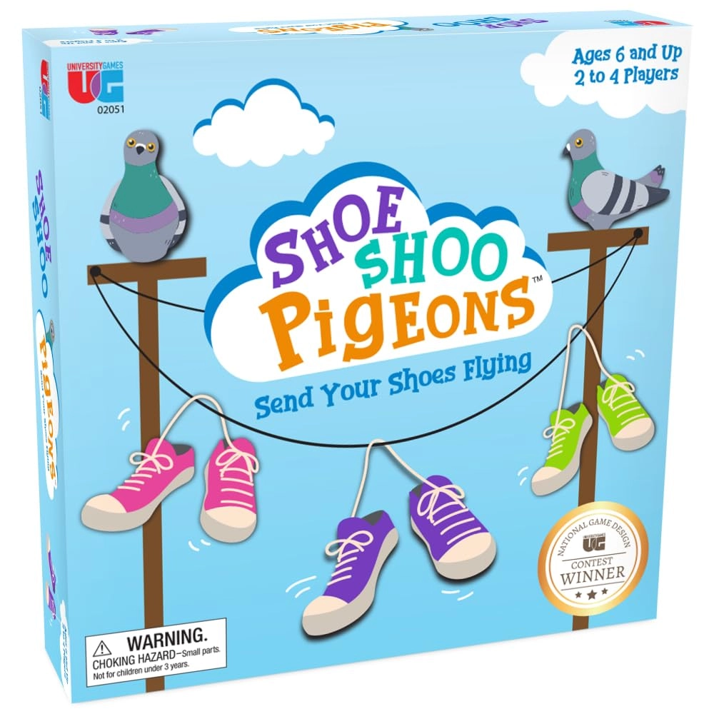 University Games Shoe Shoo Pigeons!