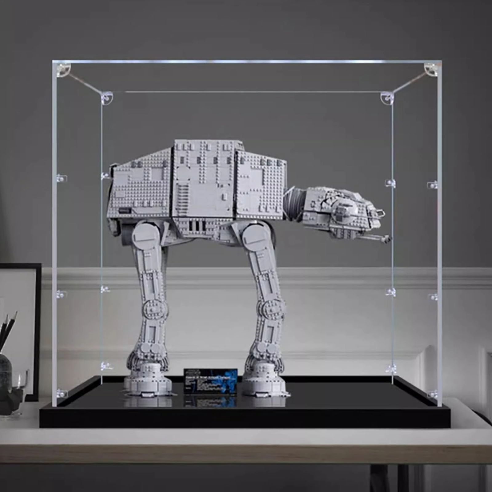 SONNIES Acrylic Display Case for Lego 75313 AT-AT Armored Walker