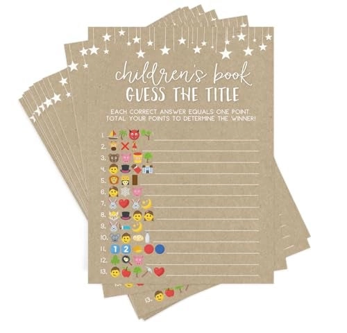 Woodland Baby Shower Game - 50 piece(s)