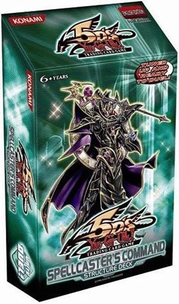 Konami YuGiOh 5D's Spellcaster's Command - English 40pcs