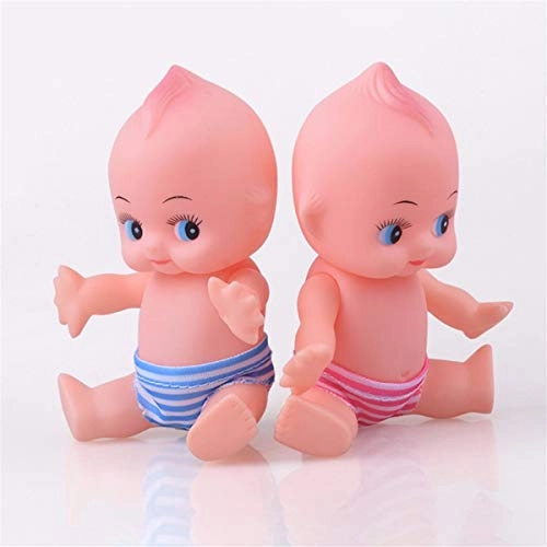 Soft Silicone Rubber Squeezing Sound Baby Doll - 1pc Silicone Vinyl