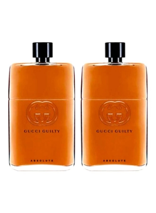 Gucci Guilty Absolute Eau de Parfum 2x90 ml Bundle