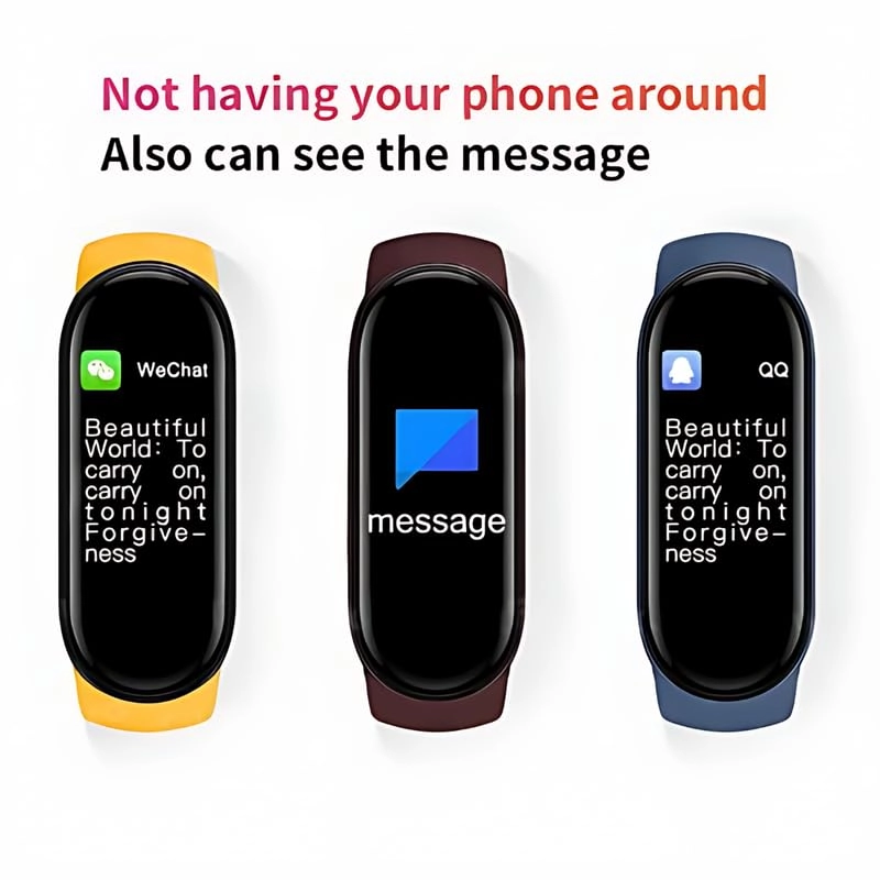 M8 Band - Heart Rate Monitor Activity Tracker OLED Display