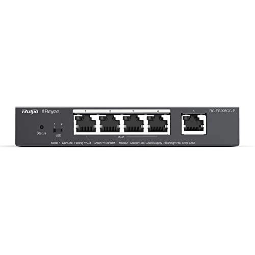 RG-ES205GC-P 5-ports