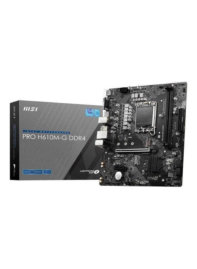 H610M-G - DDR4 Micro-ATX LGA 1700