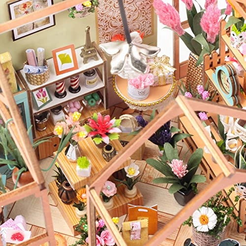 DIY Mini House Kit - Wooden LED Lights