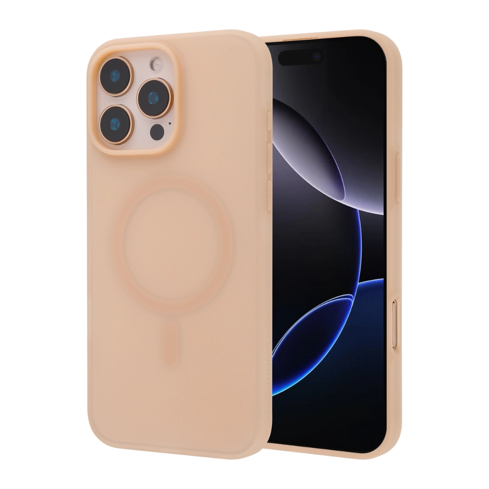 INFINYTY Airify Ultra-Thin Semi-Transparent Silicone Case with MagSafe for iPhone 16 Pro Max