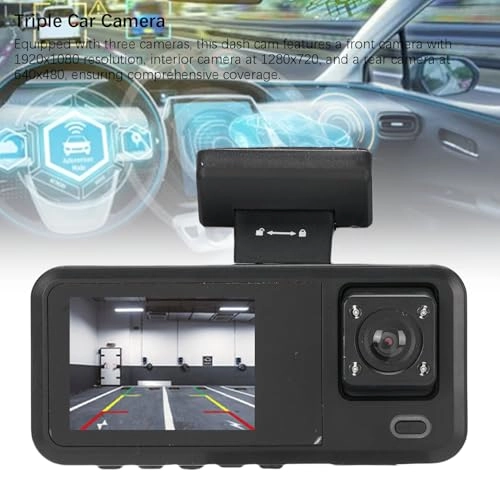 3 Channel Dash Cam - 1920x1080