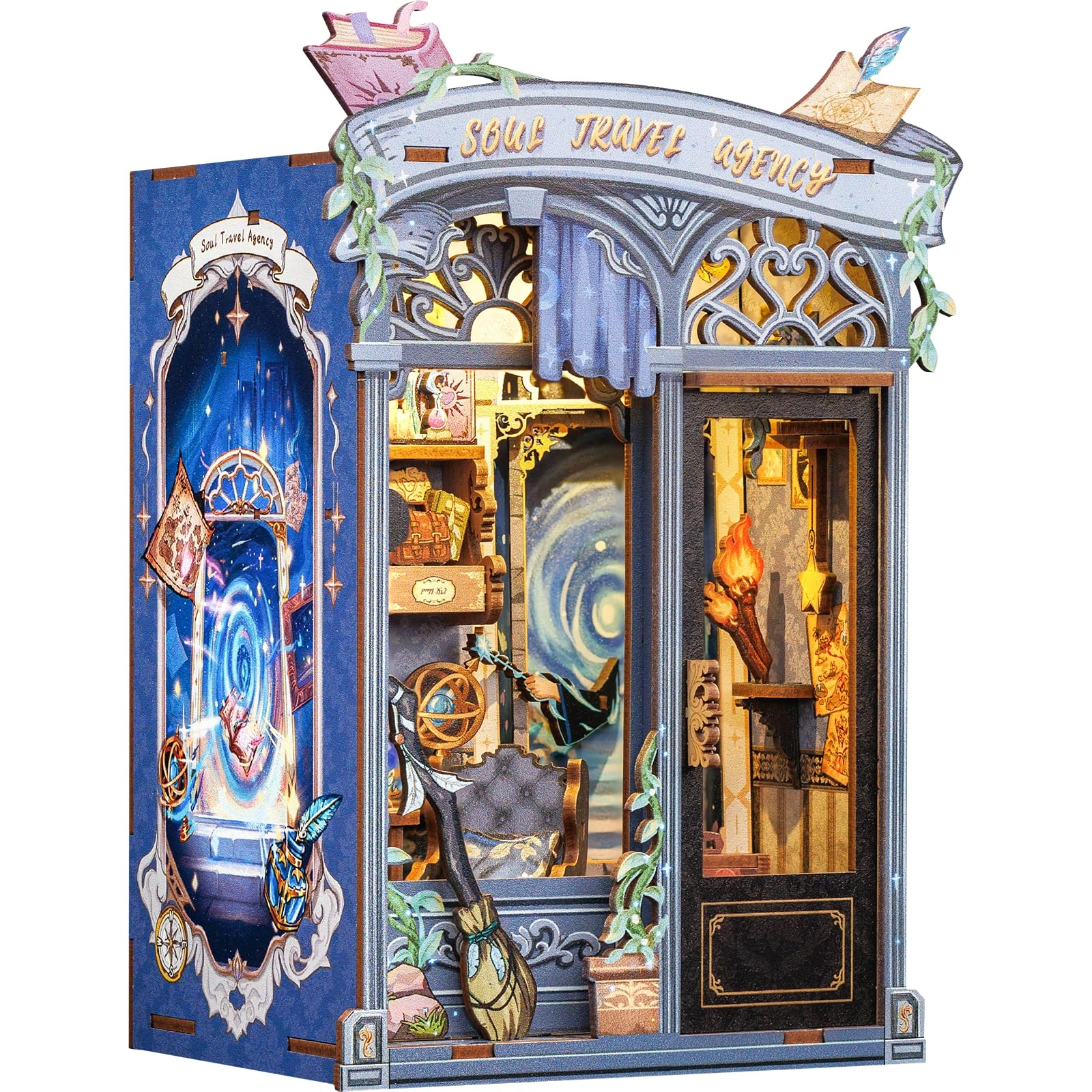 CuteBee Book Nook Kit - Soul Travel Agency