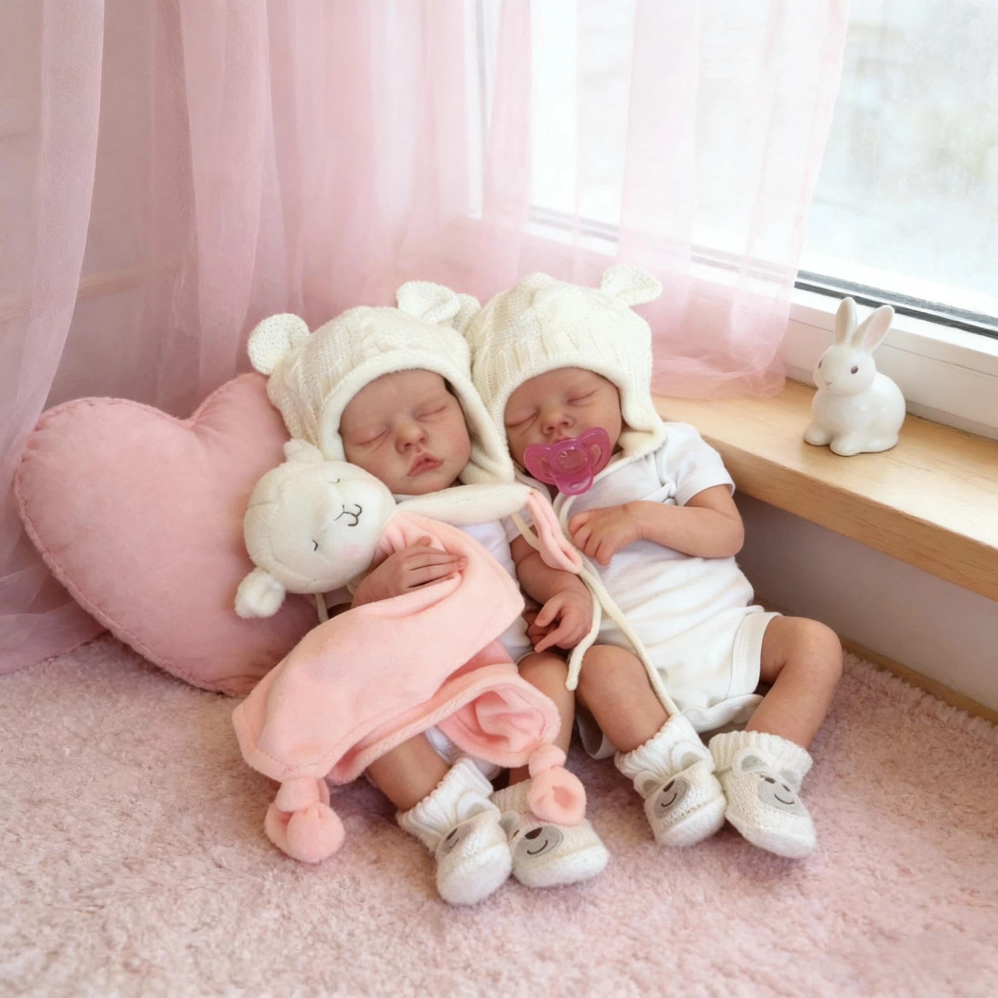 Reborn Baby Doll - Twins 18 Inch Ages 3+ Set