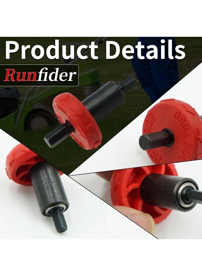 Jump Start Electric Engine Drill Bit Adapter - Compatible with hexagonal starter socket Alloy steel