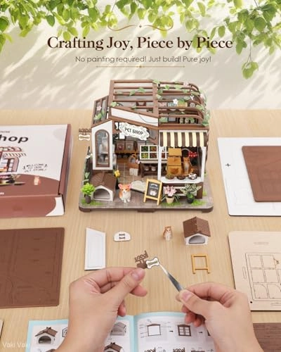 Miniature Dollhouse Kit - Pet Shop