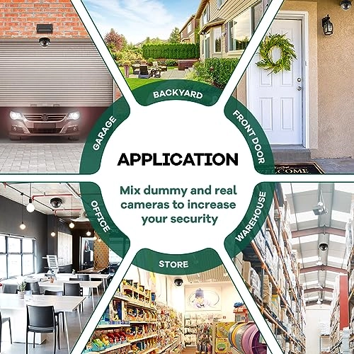 Dummy Security Camera - Indoor Outdoor Pack