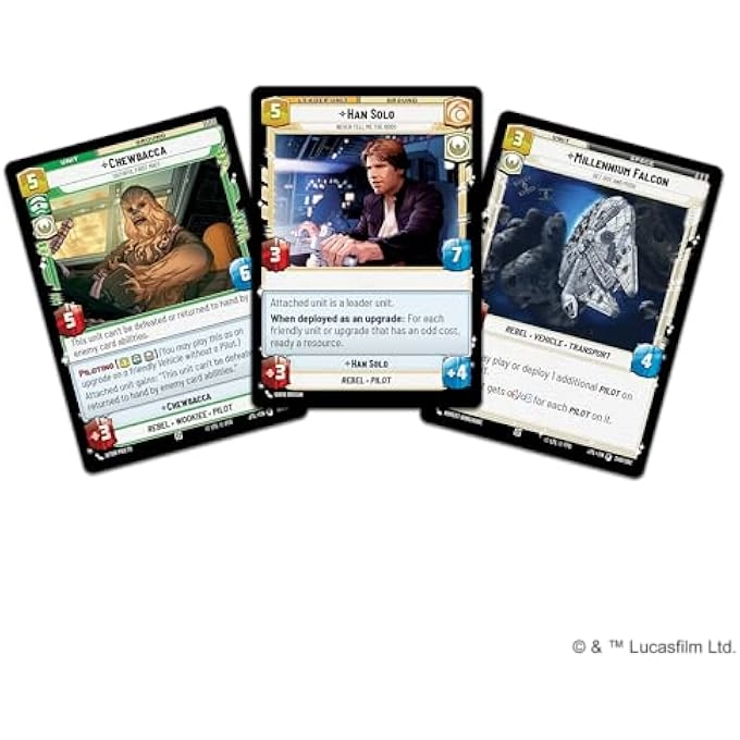 Star Wars: Unlimited: Jump to Lightspeed Spotlight Deck Han Solo - 50 Card Deck 4 Exclusive Cards