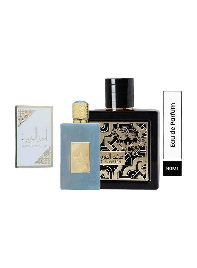 Lattafa Ameer Al Arab Imperium Eau de Parfum - 100 ml + Qaed Al Fursan Eau de Parfum - 90ml