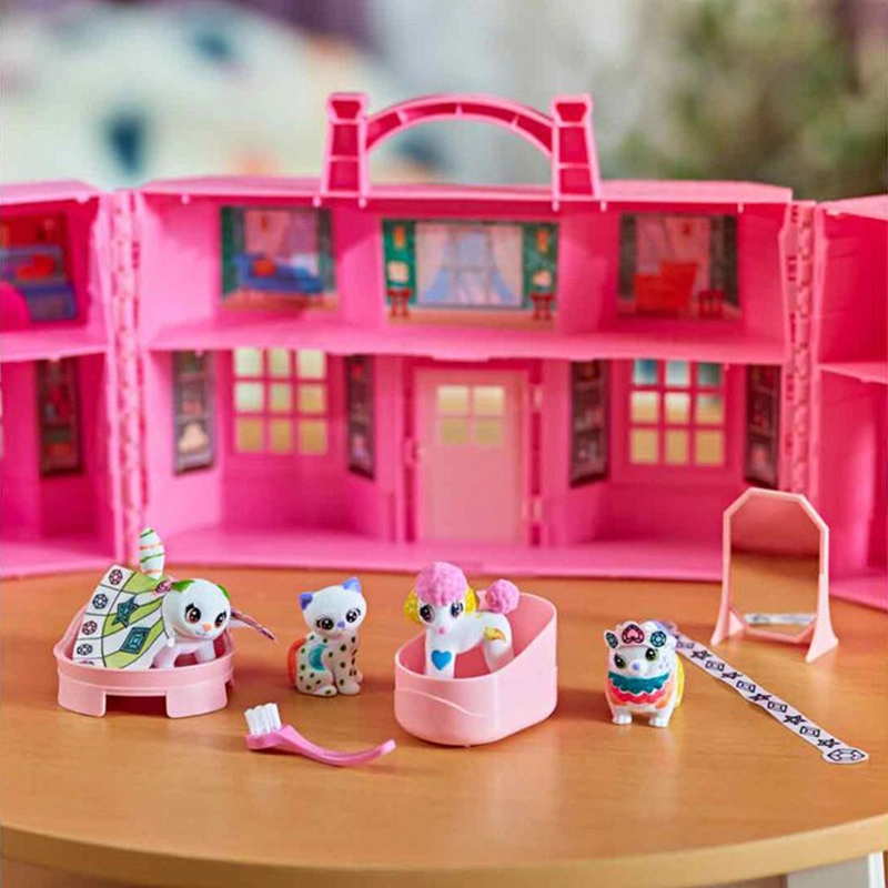 Scribble Scrubbie Pets Super Salon - 4 Pets 6 Markers