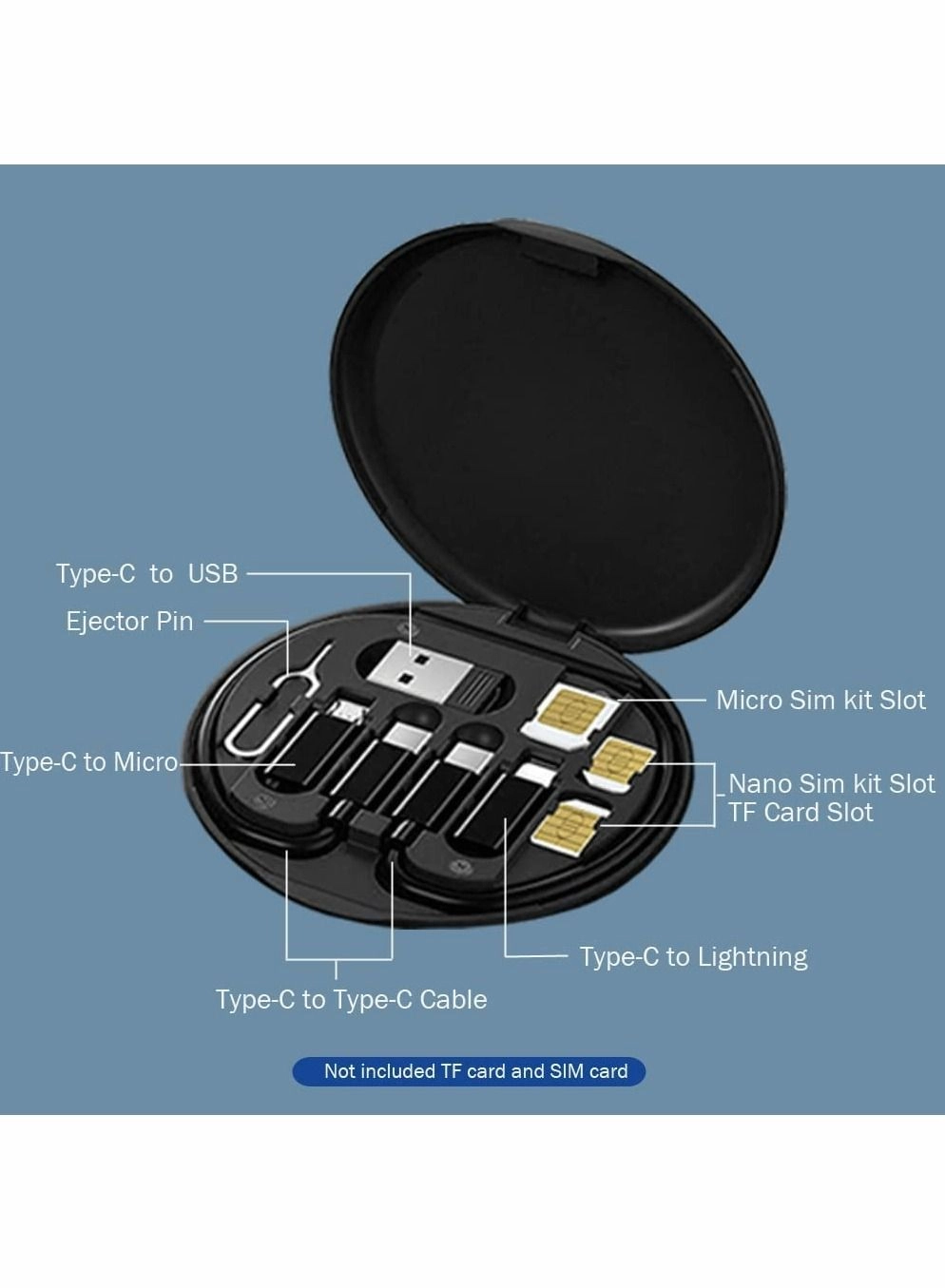 WK8543 USB-C to USB-A