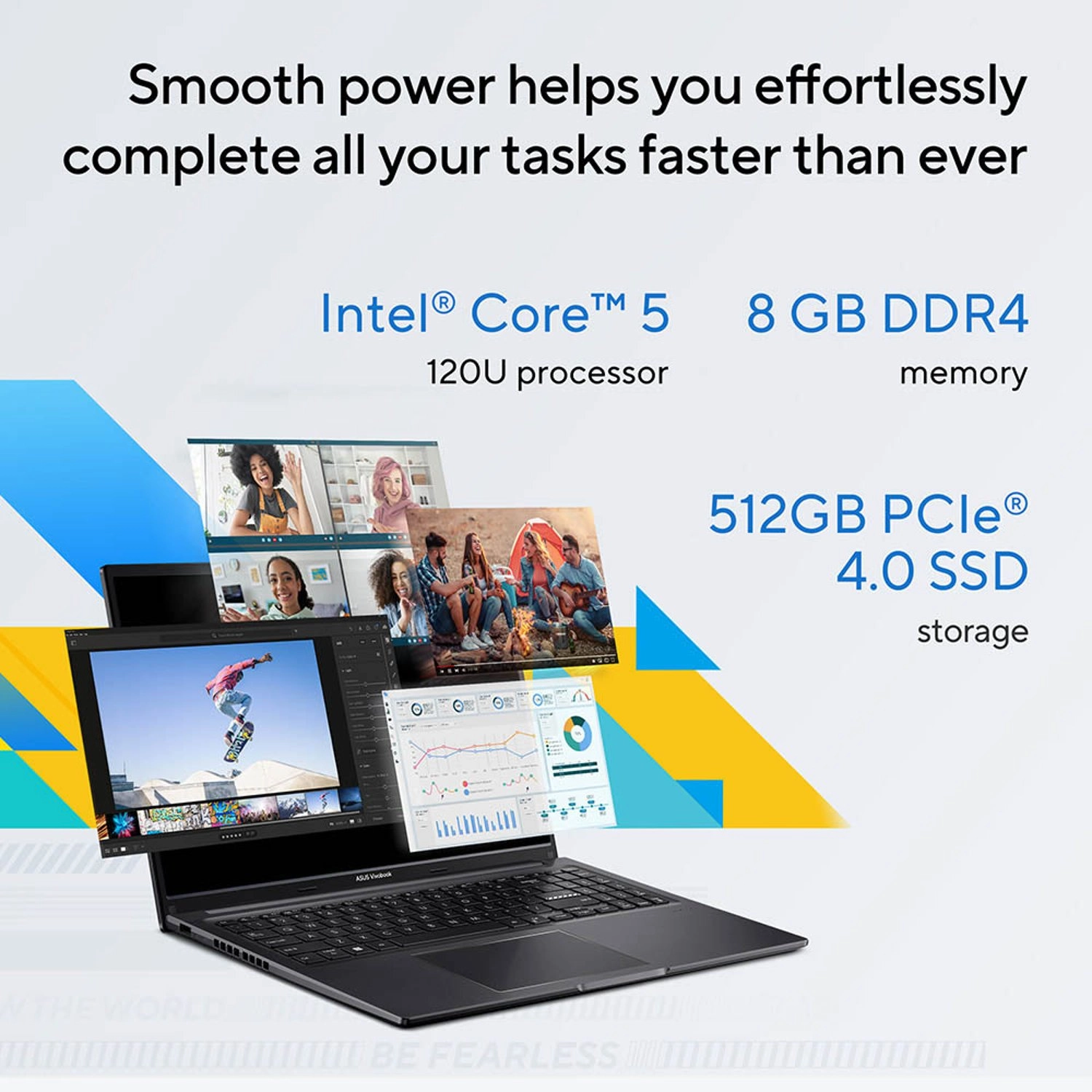 Vivobook 16 X1605VAP-MB049W - 16'' Core 5-120U 8GB DDR4 512GB SSD