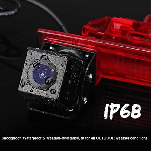 Brake Light Backup Camera - Night vision 756x720 pixels
