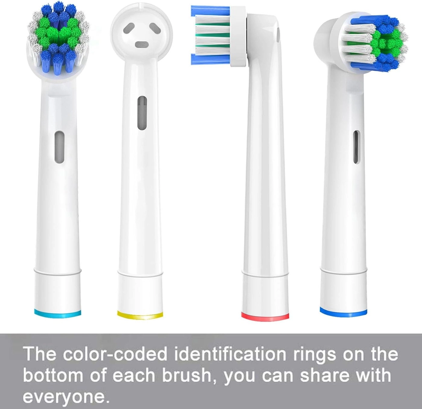 Replacement Toothbrush Heads - 20 Pcs Compatible with Oral-B Braun