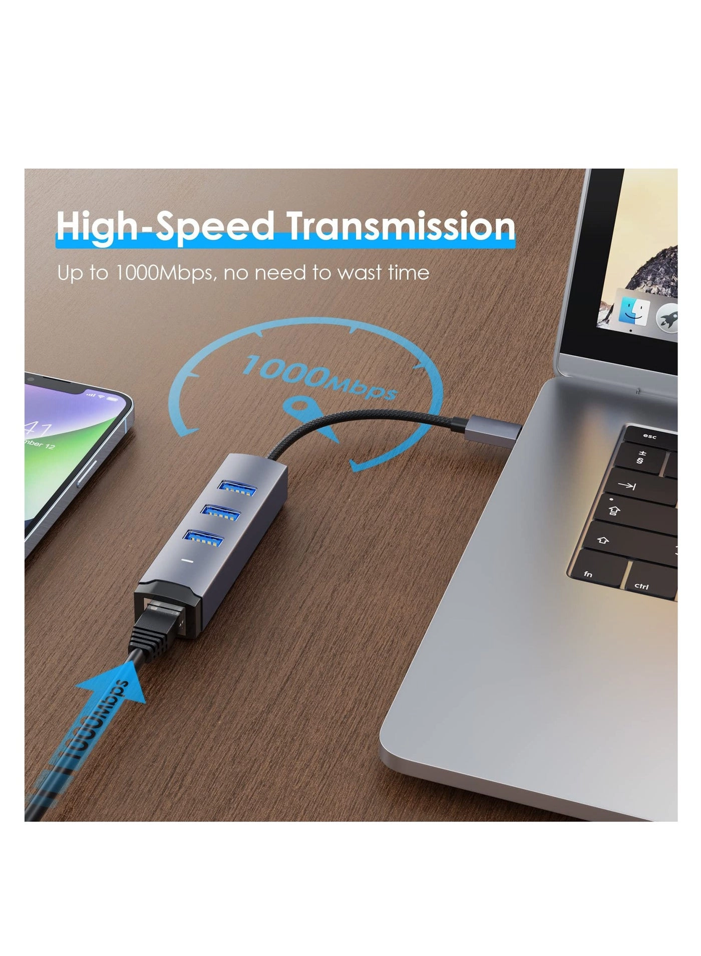 USB C to Ethernet Adapter