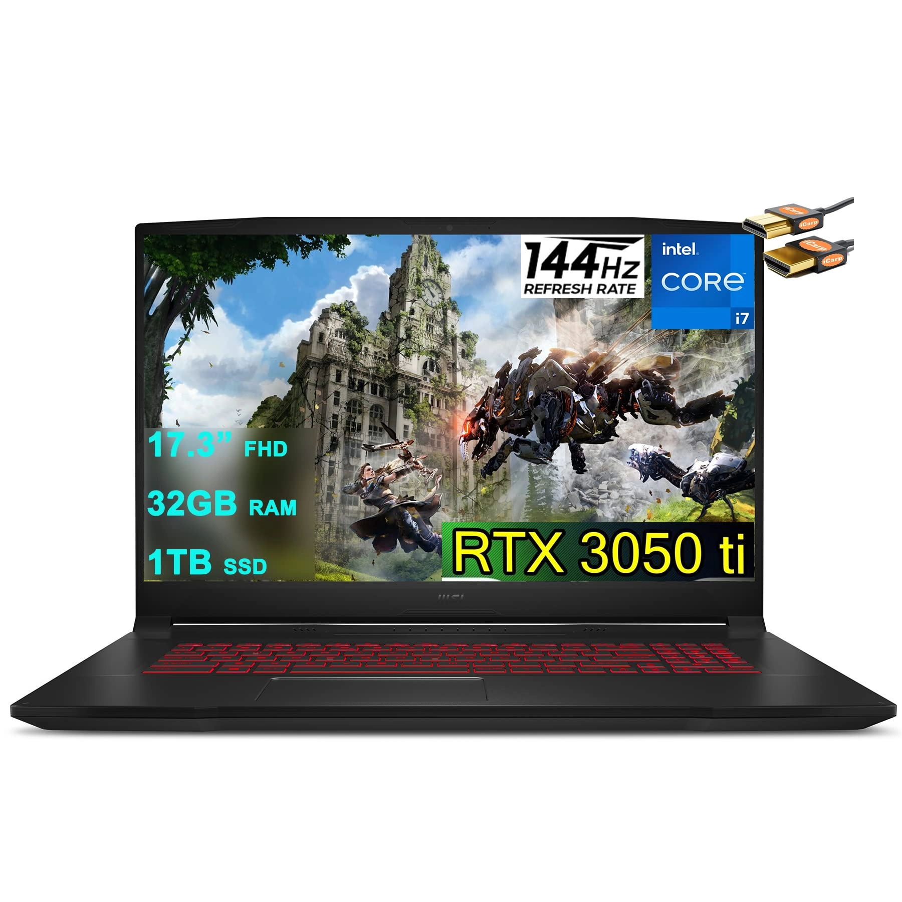 Katana GF76 11UDxxx032 - 17.3'' i7-11800H 32GB DDR4 1000GB SSD