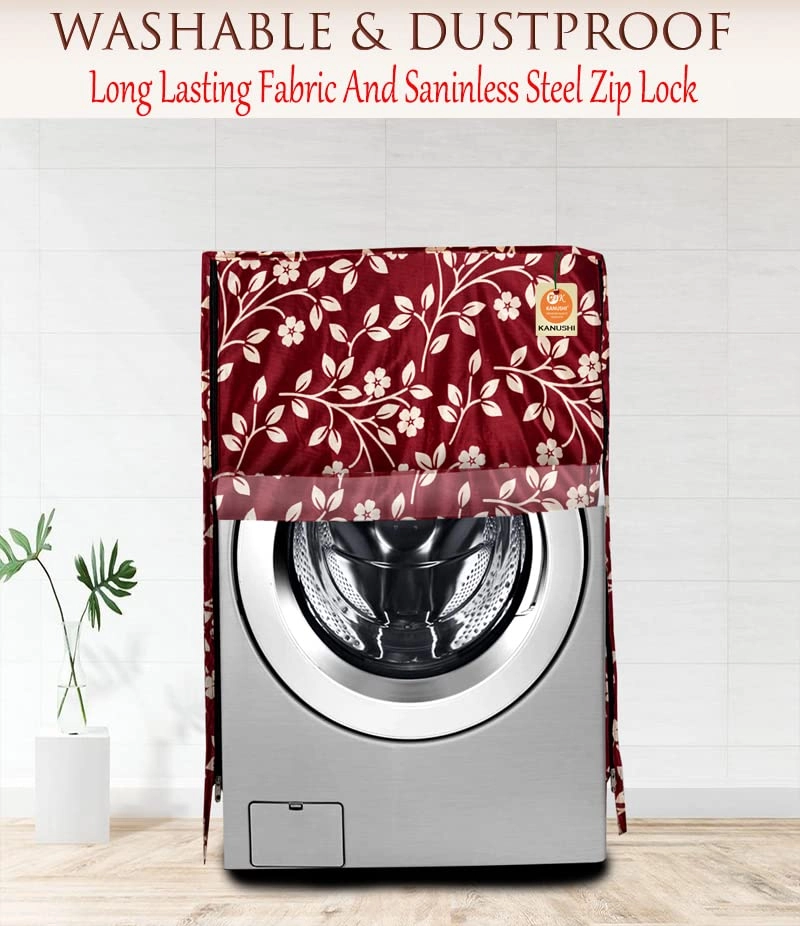 Front Load Washing Machine Cover - Washable Dustproof 23x23x33