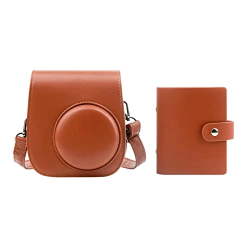 Camera Case - PU Leather Mini 11 + Photo Album - 52 pockets