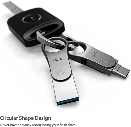 Rotary Dual Flash Drive - USB 3.0 Type C 128GB