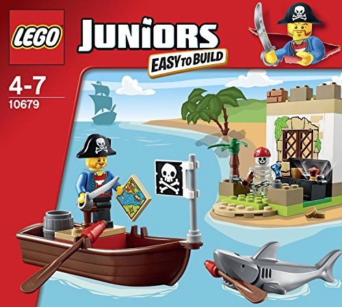 Juniors Pirate Treasure Hunt (10679) - Multicolor Easy to Build