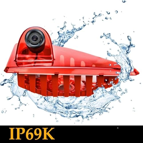 Brake light camera - Night vision 720 x 576 px + Monitor - 7 inch