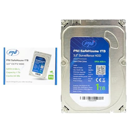 SafeHouse 3.5" 7200rpm 64MB SATA 3 (PNI-HDD-SF-1TB) - 1TB