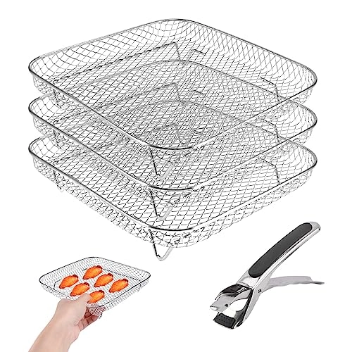 Square Air Fryer Rack - Stainless Steel 1pc