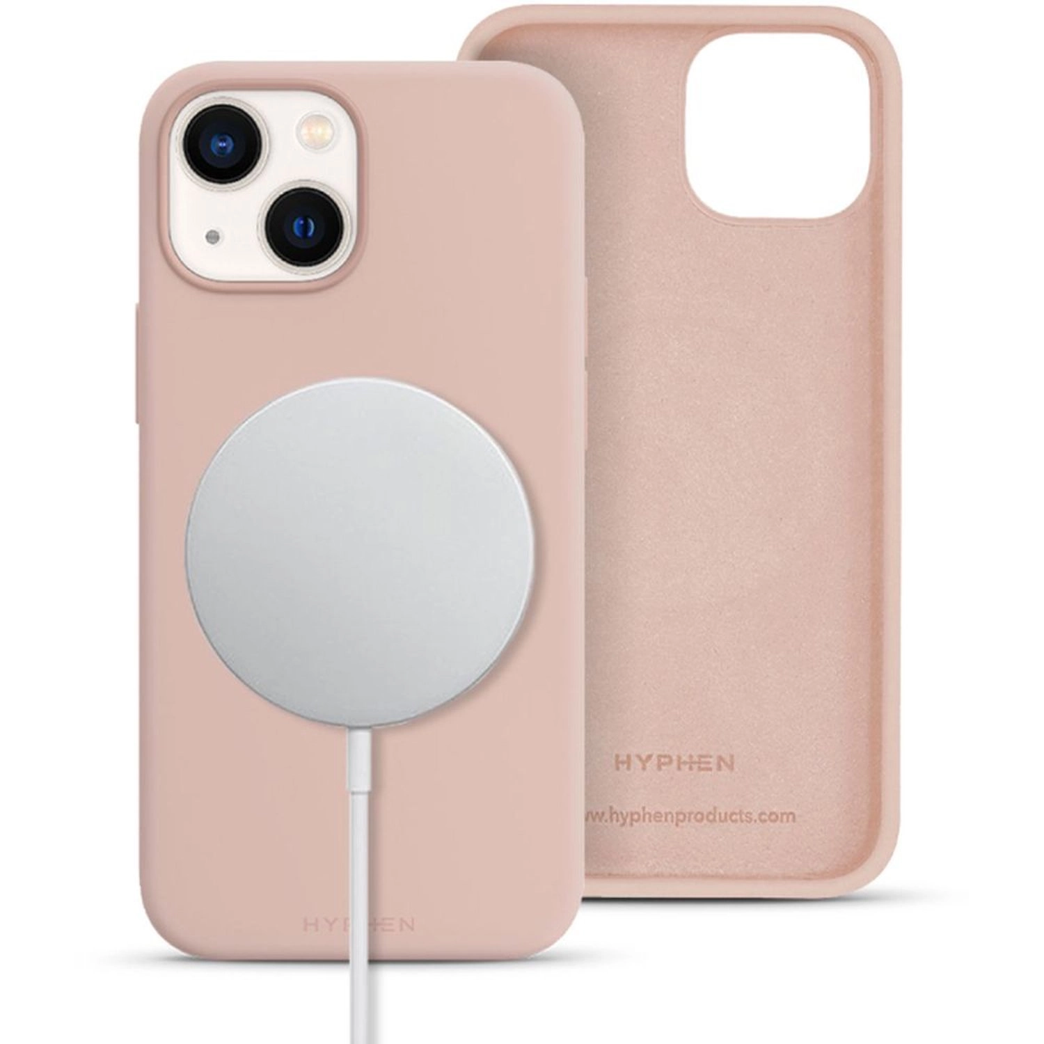 Tint Silicone Magsafe Case - Silicone, TPU and Microfiber Back Case for iPhone 14