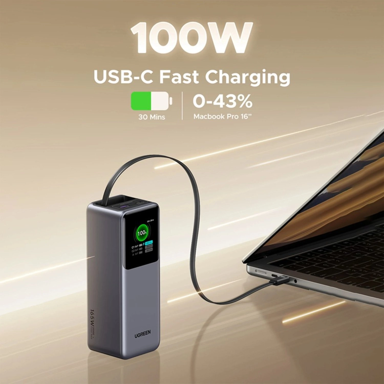 PB726/55987 - 20000mAh 165W Fast Charging