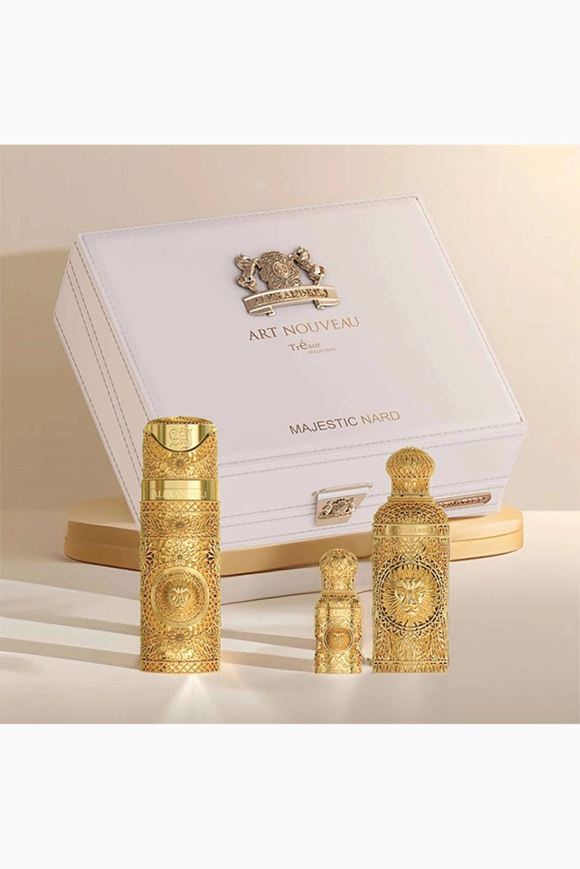Majestic Nard - Eau de Parfum 100ml + Majestic Nard - Eau de Parfum 25ml + Majestic Nard Hair & Body Mist - 165ml