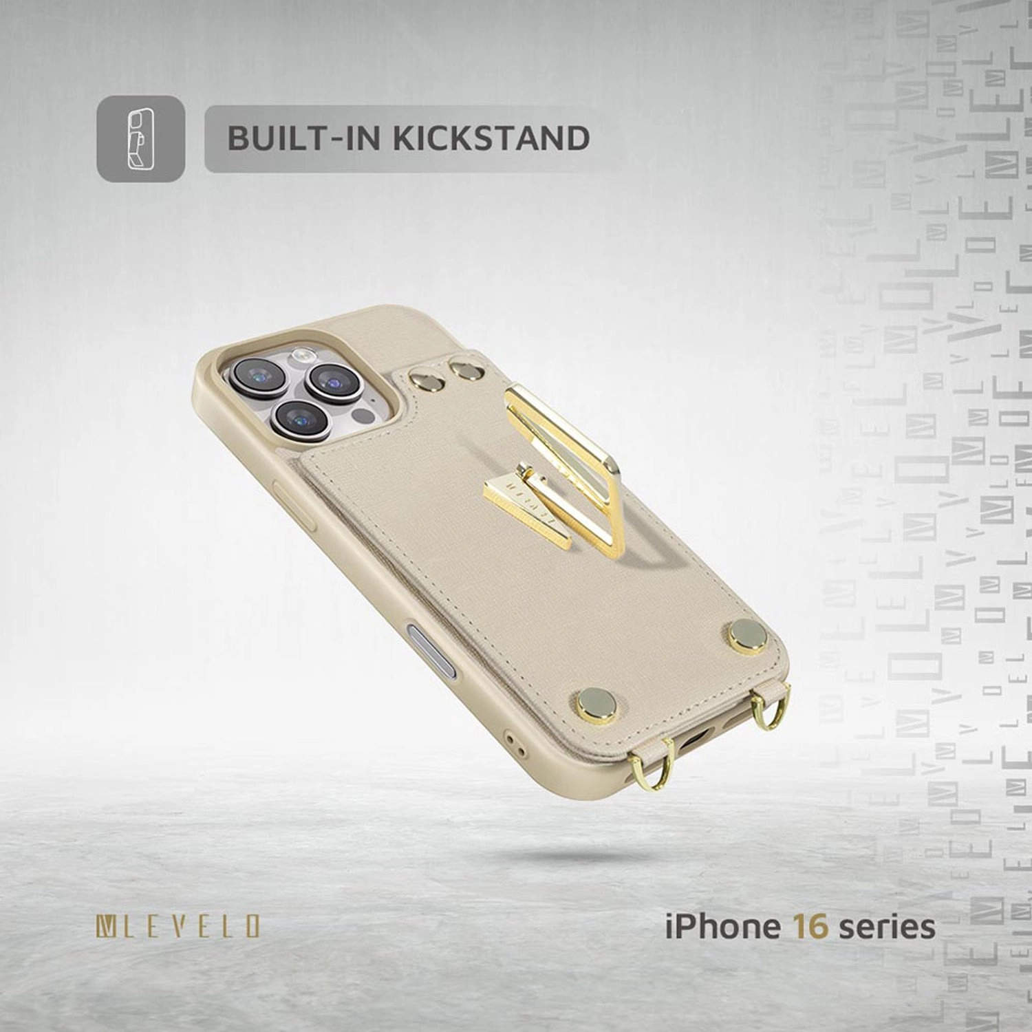 Serena Leather Case for iPhone 16 Pro