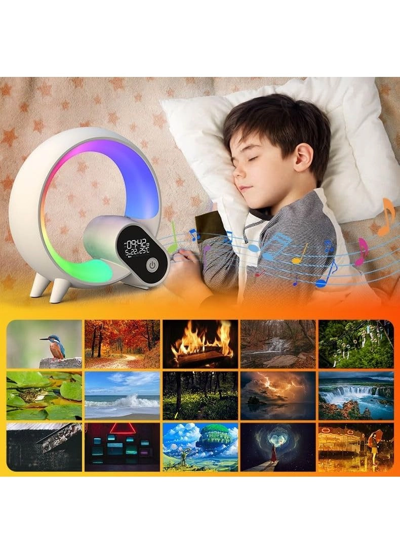 Q Lamp - Wireless Charger RGB Color Changing Dimmable Night Light