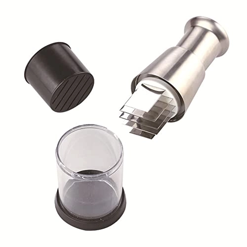 Manual Hand Chopper - Stainless Steel Mini Garlic Press