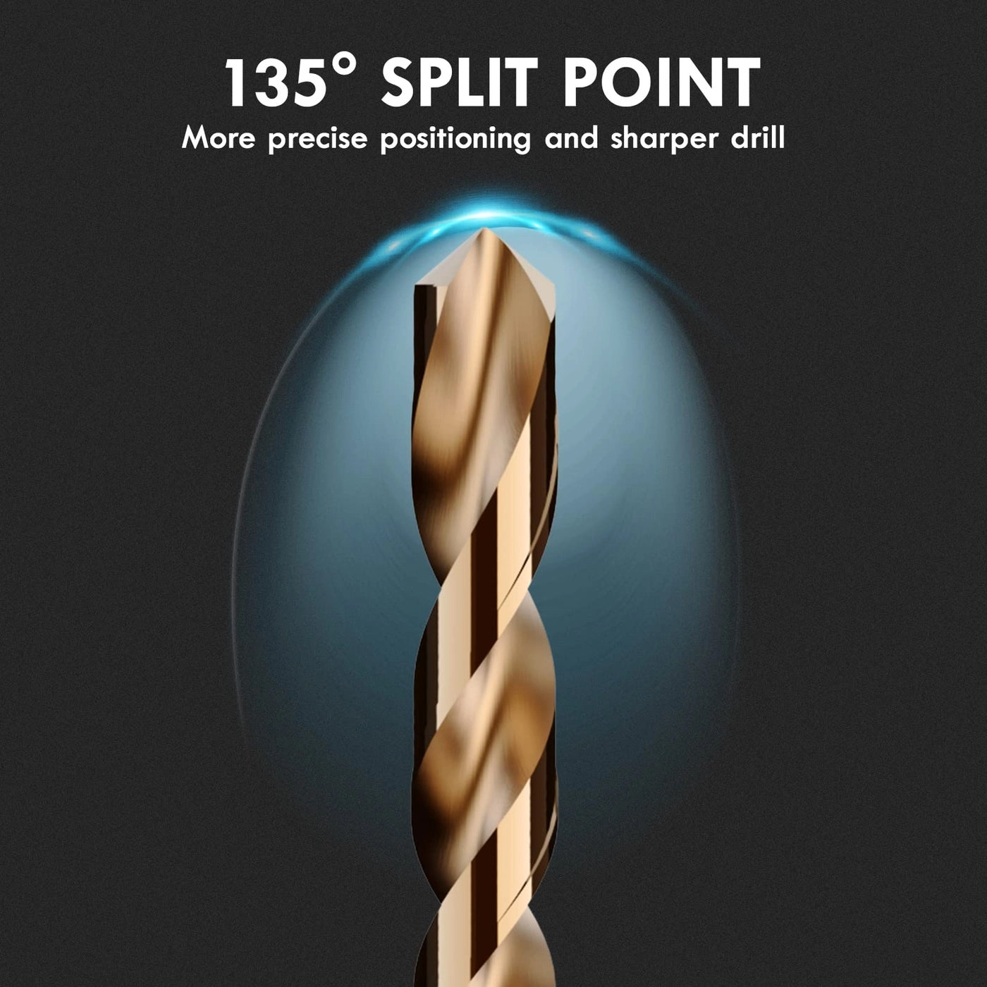 M35 Cobalt Drill Bit - 16pcs 2mm