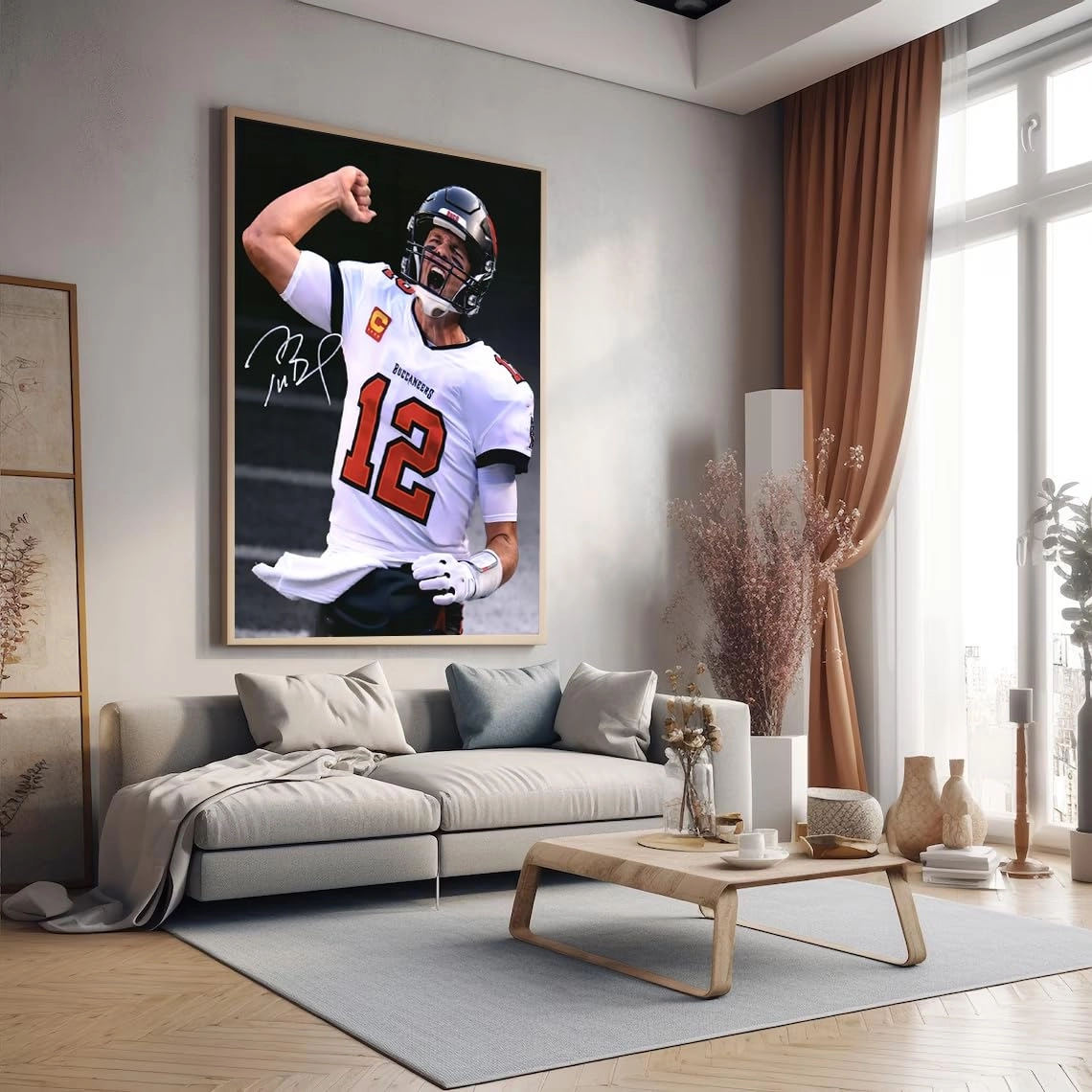 Tom Brady Poster - Canvas 16"L x 24"W