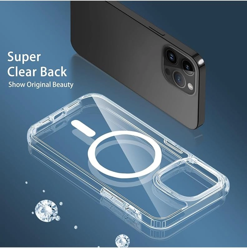 Magsafe Case + Screen Protector - TPU+PC+Magnet for iPhone 12 Pro Max